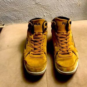 Fila high top shoes size 11 1/2